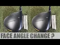 OPEN CLOSED SQUARE FACED DRIVER FACE ANGLE ADJUSTABLE HOSELS