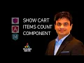 Cart Items Count Reactive Angular Component Demo