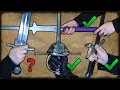 How to Hold a Sword - Not as Simple as You Think