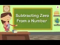 Subtracting Zero From a Number Mathematics Grade 1 Periwinkle