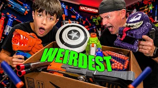 We Bought the WEIRDEST NERF GUNS Online!