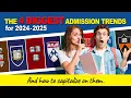 4 Big College Admission Trends for