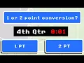 1 PLAY TO MAKE THE RETRO BOWL FINALS Retro Bowl Gameplay