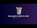 AI SDK for SAP - Installation Test Run