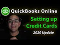 QuickBooks Online Tutorial Connect a Credit Card with multiple sub-accounts How to reconcile it