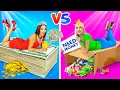 Download Lagu RICH STUDENT VS POOR STUDENT IN SCHOOL LIFE || 9 Awkward School Moments by RATATA
