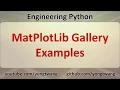 Engineering Python 15D MatPlotLib Gallery Examples