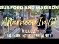 CT walkable coastal towns a look at Guilford Green and Madison Route 1