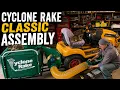 Cyclone Rake Classic Assembly Installation on a Cub Cadet