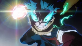 Midoriya Unleashes One For All S Full Power Midoriya Uses 120 Of One For All On Shigaraki MHA 
