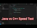 Java vs C Speed Test Simple Loop Comparison Which is Faster SSSAM Academy