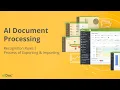 elDoc - Recognition Rules Management Exporting Importing AI Document Processing