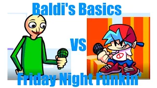 Friday Night Funkin VS Baldi S Basics In Funkin FNF MOD 