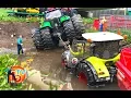 Lagu RC TRACTOR and Construction Company CAT Claas thunder storm Part.2.