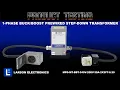 1-Phase Prewired Step-Down Transformer - 240V Primary