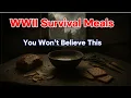 Wanhopige maaltijden: wat mensen echt aten om de Tweede Wereldoorlog te overleven Geschiedenis va...