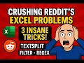 I Crushed Reddit s Hardest Excel Problems 3 Insane Tricks You ll Steal Today