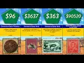 Most valuable 101 most valuable Australian stamps