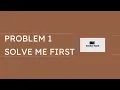 Hacker Rank Problem 1 Solve Me First