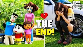 Shinchan Lost His Family Years Ago… The Ending Will Make You Cry! 😭 | GTA 5 Tamil