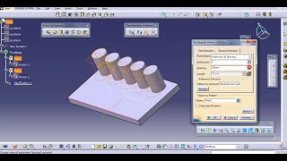 RECTANGULAR PATTERN CATIA V5