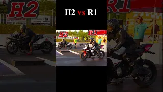 Kawasaki H2 vs Yamaha R1 Battle of Power and Performance