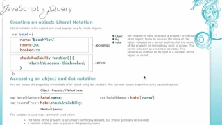 jsjq 03-09 Object literal notation dot notation