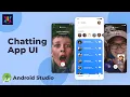 Android UI Design Tutorial Chatting App UI UiUX Tutorial