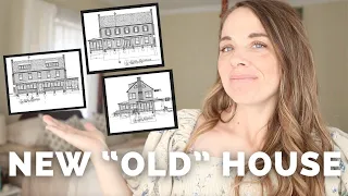 Our new farmhouse design plans + building UPDATE