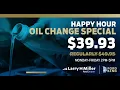 Drive Save at Larry H Miller Ford Draper 39 93 Happy Hour Oil Change
