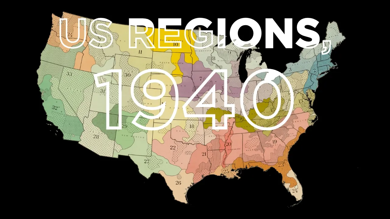 How America's Regions Have Changed Since 1940