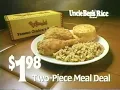 Bojangles Two Piece Meal Commercial from 1994