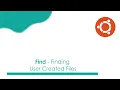 Bioinformatics Find - Finding User Created Files BioCode