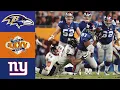 Ravens vs Giants Super Bowl XXXV