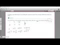 Finding a specified term of an arithmetic sequence given the common difference and first term