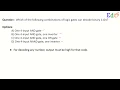 Which of the following combinations of logic gates can decode binary 1101