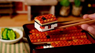 Lego Unaju - Traditional Japanese Food / Stop Motion Cooking & ASMR