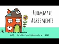 Roommate Agreements