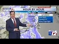 WPRI 12 Weather Forecast 26 Snow Saturday Windy Frigid Weekend