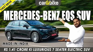 Mercedes-Benz EQS SUV | Aisi 7 Seater Electric Luxury SUV Aur Koi Nahi | 809kms ka Range?