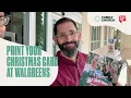 Print your Christmas Card Invite at Walgreens