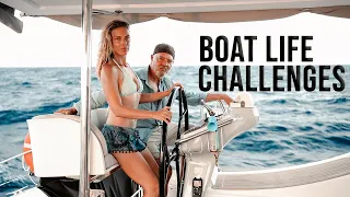 Overcoming our BIGGEST #boatlife CHALLENGE Yet to Continue Sailing to Panama | Harbors Unknown Ep 71