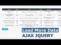 Load More Data using Ajax Jquery PHP MySQL