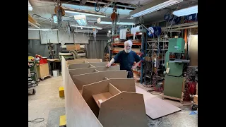 16 May 2024  Scarfing the hull sides