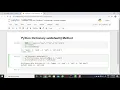 200 Python Dictionary setdefault Method