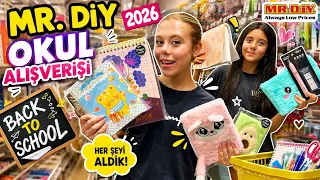 MR. DIY’DA OKUL ALIŞVERİŞİ! 😱🎒✏️2026 BACK TO SCHOOL | Tuana Eflin💖