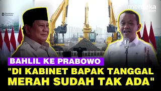 canda bahlil depan prabowo di kabinet bapak ini tanggal merah sudah tak ada