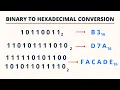 Binary to Hexadecimal Conversion PingPoint