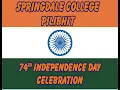Lagu Independence Day Celebration in Springdale College, Pilibhit