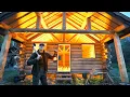 Lagu Winter is Coming! | Log Cabin Life Alone in the Wilderness